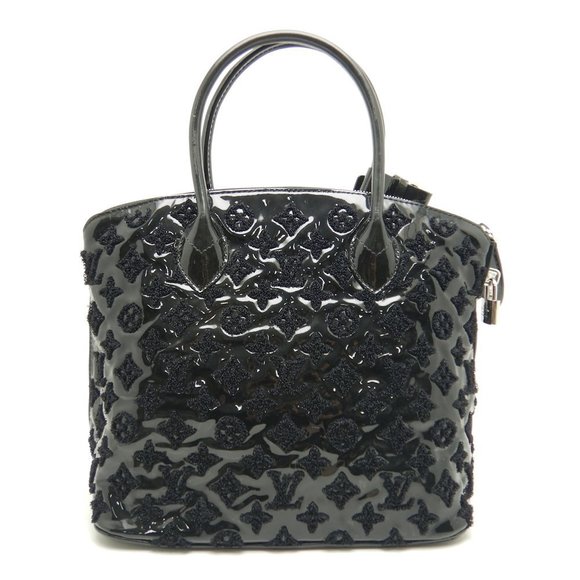 Louis Vuitton Monogram Fascination Lockit Bouclet Noir Handbag - Picture 2 of 8